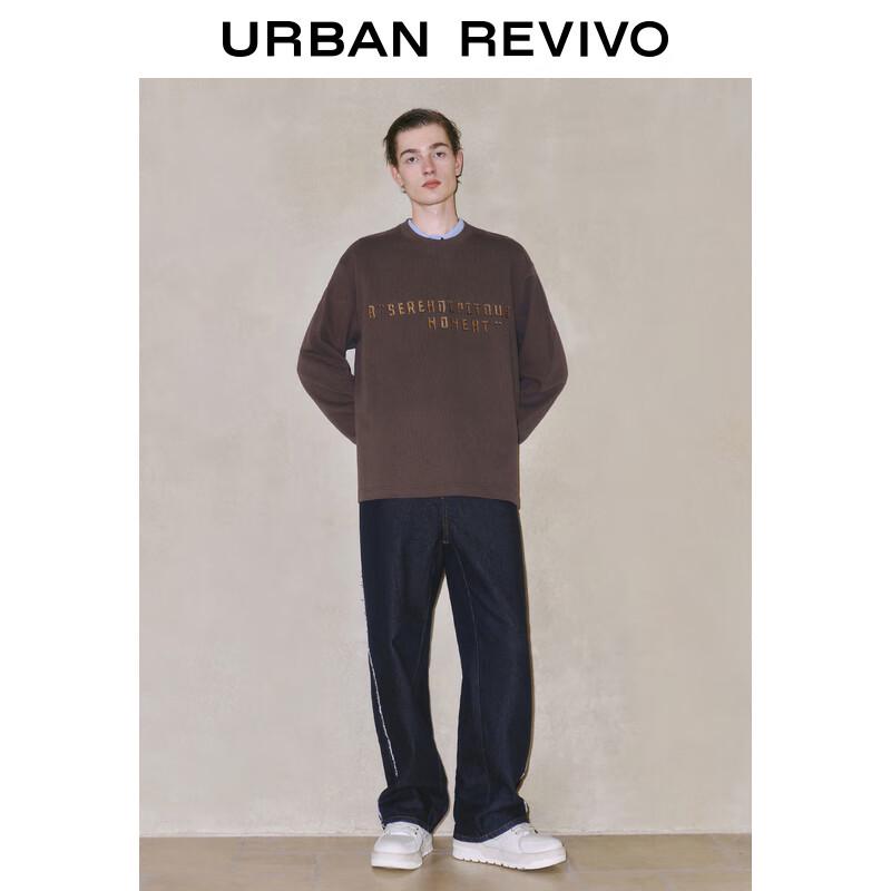 UR Men's 2025 Spring Retro Sport Letter Sweatshirt