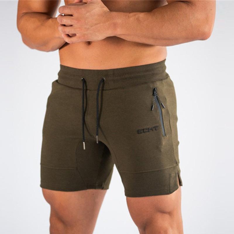 Heren joggingbroek met ritszakken, fitness, sportshorts, heren zomer hardloopbroek, korte broek, heren jogger, mesh workout, strandsport, korte broek