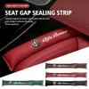 2Pcs Car Seat Gap Filler Strip Soft Pads Leather Auto Accessories For Giulietta 159 Mito Giulia 156 GT 147 166 4C 8C