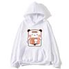 Anime Bubu Dudu Print Hoodies for Men Women Clothing Funny Cartoon Graphic Streetwear Long Sleeve Loose Hooded Sweatshirt