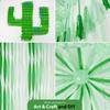 Eco Friendly Green Streamers with White Party Decor 4 Rolls Green Crepe Paper Streamer for Birthday Party Streamers for Backdrop