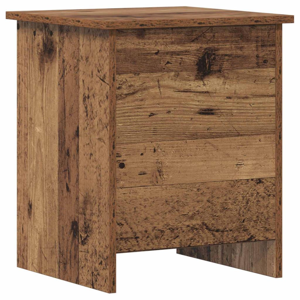 Storage Chest Reclaimed Wood Style 40 x 40 x 50 cm Particleboard