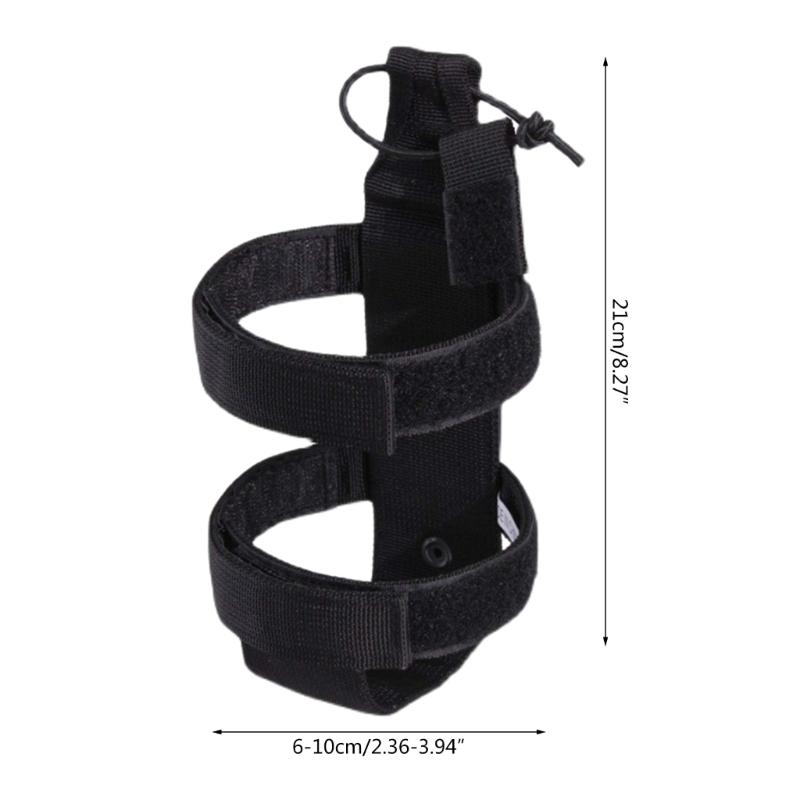 Gürtel Wasserflaschenhalter Tasche Nylon Taktischer Gürtel Wasserflaschentaschen Wasserflaschenträger für Camping Wandern Reisen