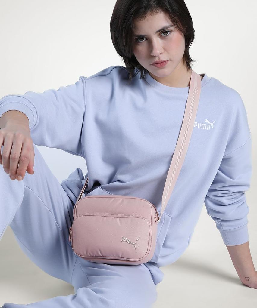 PUMA HER Crossbody 2025 Rose Quartz Bag, 091278, Women's, Spring/Summer Color, (03)