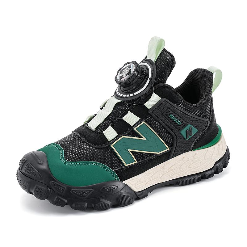 Kids Hiking Shoes All Seasons Walking Running Casual Sneakers Boys Girls Students School Tennis Sports Footwear