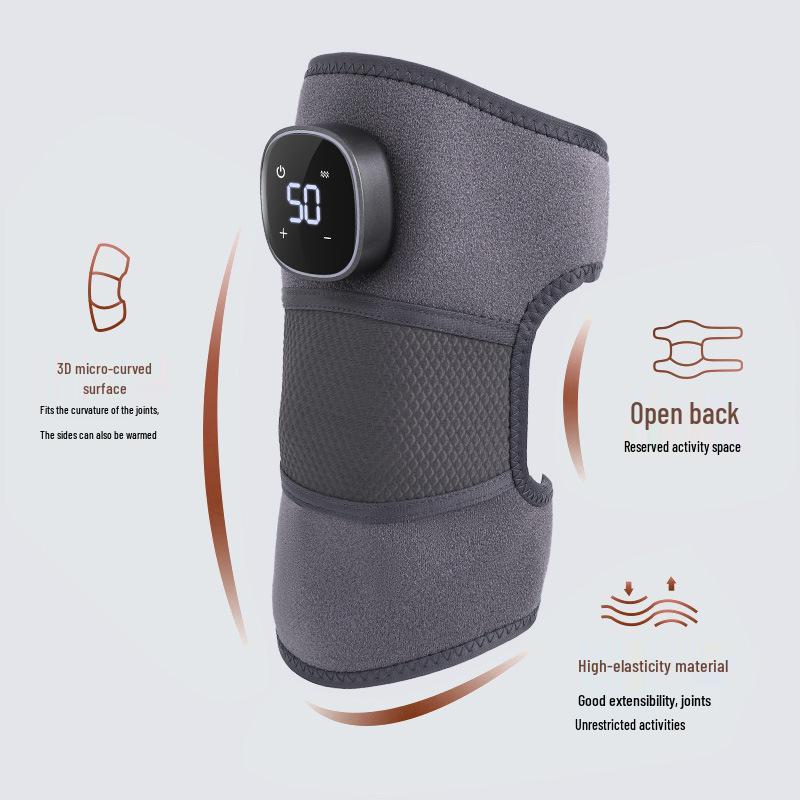

Electric Heated Knee Pads for Pain Relief and Joint Support English