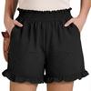 Women  Shorts Summer Casual Loose Fit  Pocket Shorts