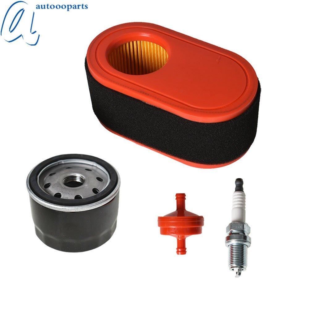 Air Filter Oil Filter For Huskee LT3800 LT4200 Engine w/ Spark Plug Fuel Filter