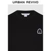 UR Men's 2025 Autumn Embroidered Loose Short Sleeve T-Shirt