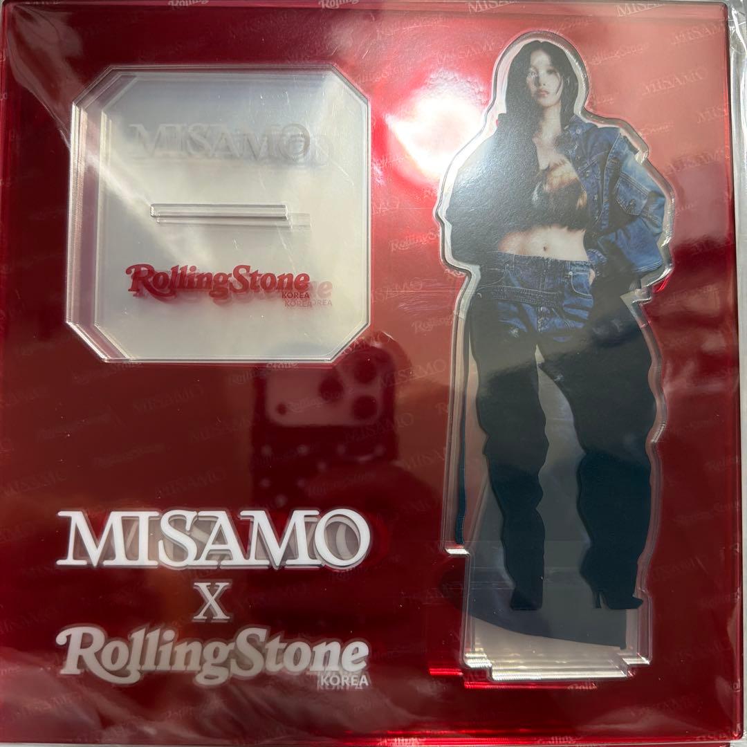 

[USED] MISAMO Rolling Stone KOREA Acrylic Stand Mina