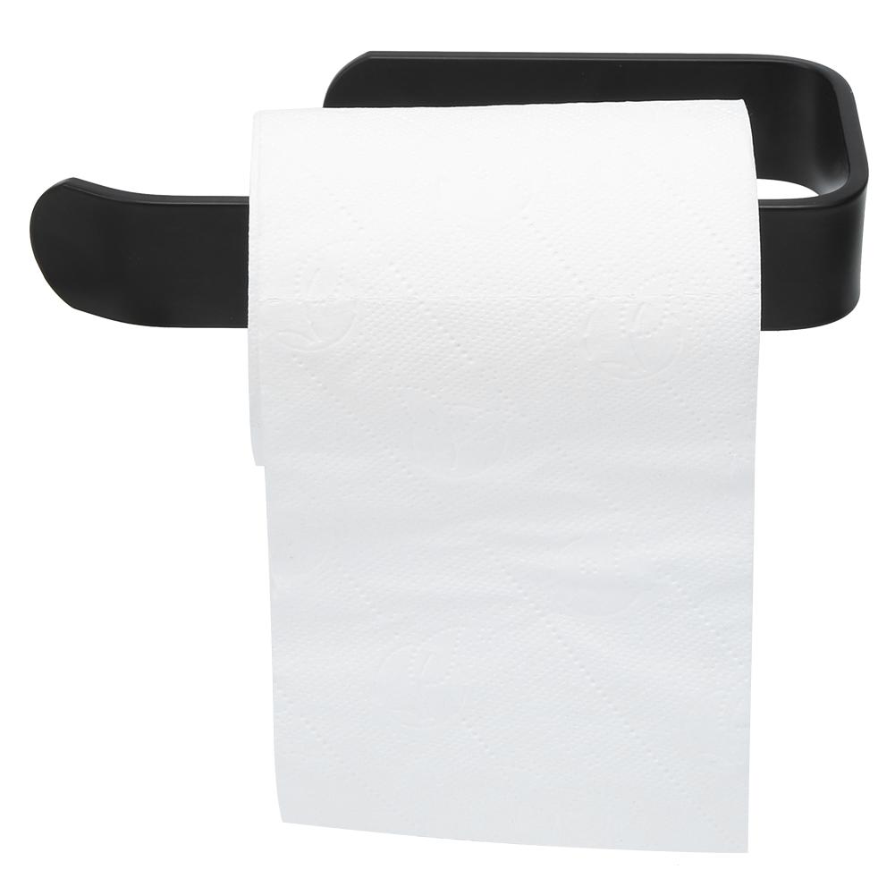 Alumimum Wall Mounted Rack Toilet Roll Paper Holder Bathroom Tissue Shelf