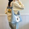 Stylish And Cute Tote Bag For Women In Black Brown Blue And Cream Colors Ideal For Daily Use