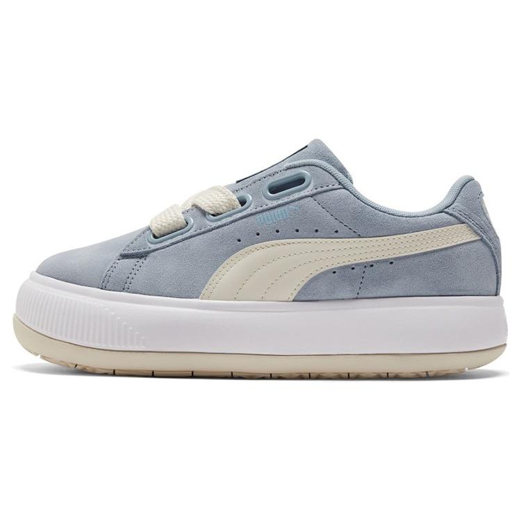 (WMNS) PUMA Suede Mayu Heart Blue Wash Women s 387321-04 EU 35.5
