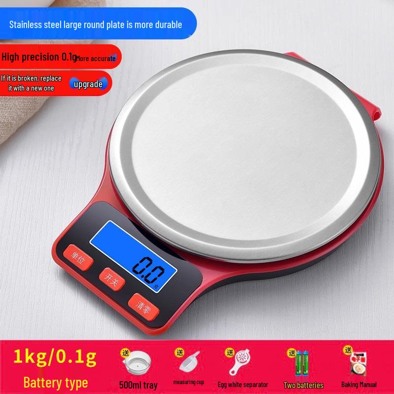 Compact Precision Kitchen Scale for Baking and Cooking