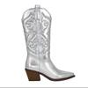 Large Size Square and Versatile Fashion Boots Autumn and Winter New High-heeled Knight Boots Mouth Women's Boots
