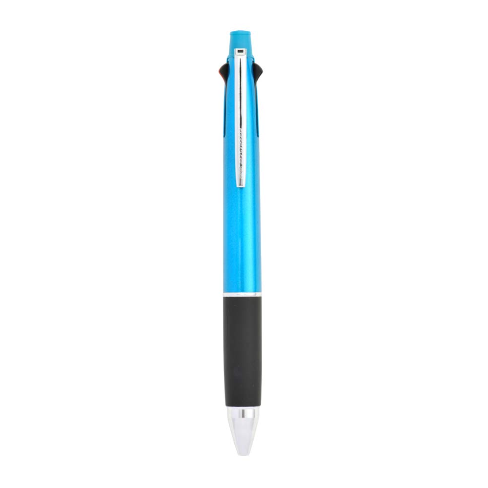 Jetstream Ballpoint Pen Mechanical Pencil with Donald Duck Design Disney Pen Mechanical Pencil Stationery Resort Exclusive 4-Color & One-Point (Blue)
