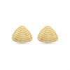 Earrings - LUXENTER - AFRICA Fantasia - 18k Yellow Gold - Turquoise - 30 Mm