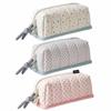 Large Capacity Pencil Box Dot Pattern Stationery Bag Fashion Pen Bag  Portable Use