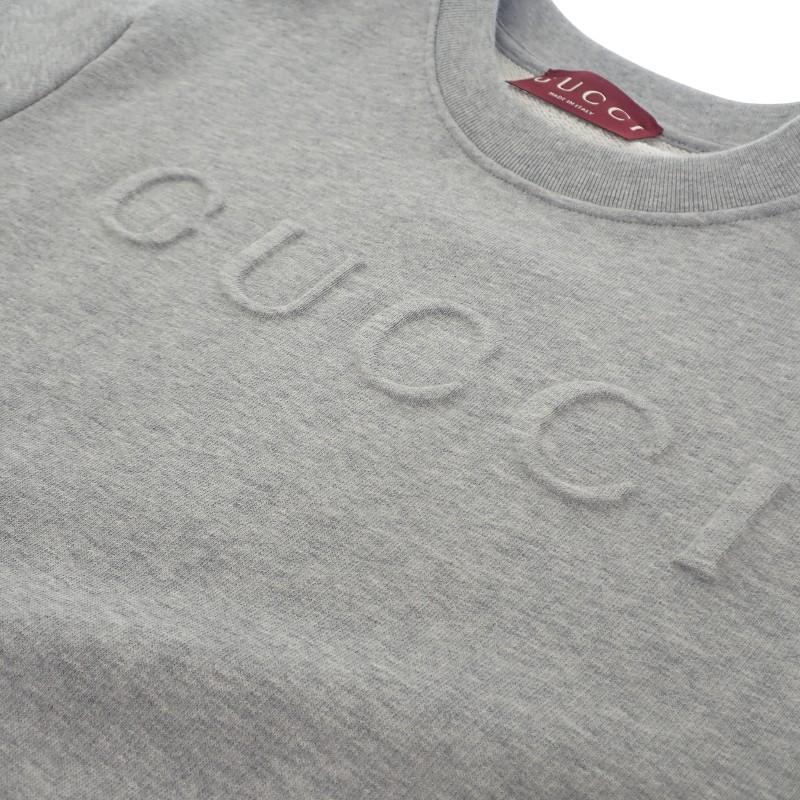 Gucci 785636 XJGLG 1160 M Sweat Gray Cotton Women