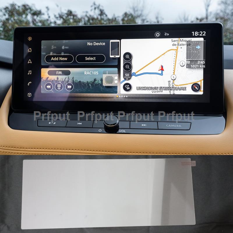 Folia ochronna na ekran ze szkła hartowanego Do Nissan Qashqai J12 2025 12,3 cala Samochodowy system infotainment radio Nawigacja Qashqai e Power