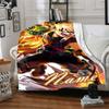 Custom Name My Hero Academia Theme Printed Blanket - Perfect for Couch, Bed, Travel & Outdoor Use | Machine Washable, Cozy & Durable.