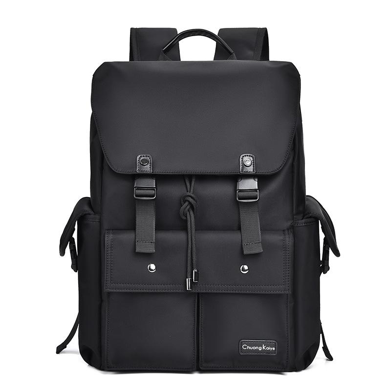 

High Quality Men s Travel Backpack Large Capacity Waterproof Men Laptop Bag Fashi College Student School Backpacks чорний