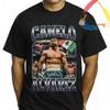 Vintage Mexican Boxer Canelo Alvares TShirt 100 Cotton ONeck Short Sleeve Summer Casual Mens Tshirt Streetwear