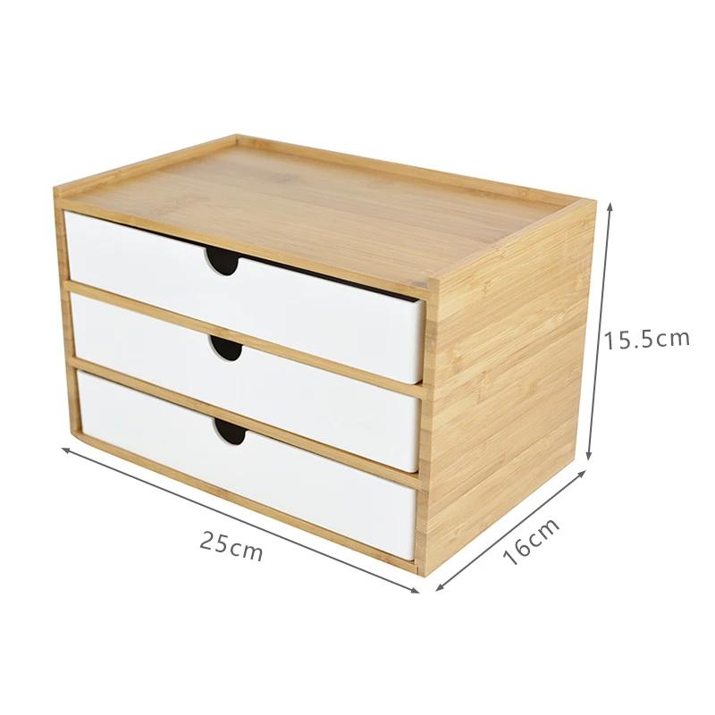 Nanzhu Desktop Storage Box Multi-layer Sundries Jewelry Stationery Cosmetics Drawer-type Student Dormitory Office