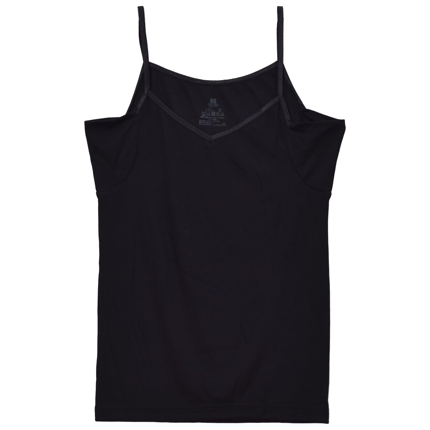 

BVD ICE DEO Охлаждающее с черной майкой, Потостойкое нижнее белье, Влагоотводящее, Быстросохнущее, Антибактериальное, Устойчивое к запаху, Прохладное на ощупь, чёрный