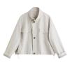 Fashion Short Coat Spring New Casual Versatile Jacket Femininity Design Small Stand-up Collar Top