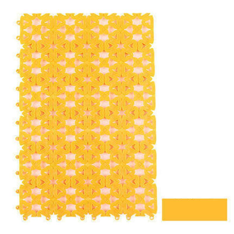 Spleißbare Kunststoffkäfigmatte für Hunde, Katzen, Kaninchen, Hohlloch-Design, Anti-Fall-Katzenstreumatte