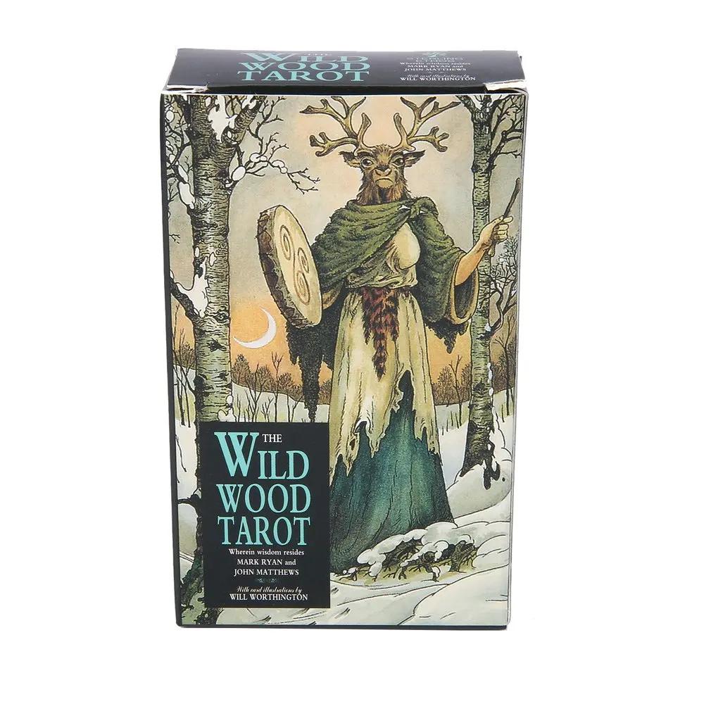 Wild Wood Tarot Cards A 78 Oracle English Visions Divination Edition Deck Borad Playing Games
