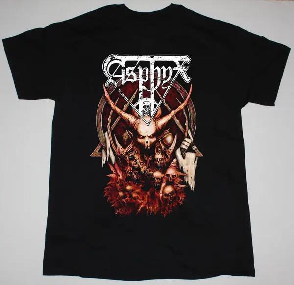 Винтажная футболка Asphyx Band Металлическая Размер от S до 5XL NE231 Унисекс Футболка XXXXL