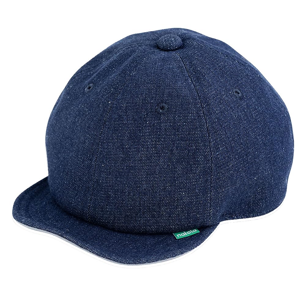 BOLD ROUND CAP Baseball Large Short XL Circumference Indigo [NAKOTA] Cap, Size, Brim, Plain, Denim, Simple, Casual, Men s & Women s, Spring, Summer,