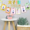 Colorful Clip Photo Frame Banner Creative Ins Hot Girl's Bedroom Decorative Photo Banner Children's Room Wall Garlands Decor