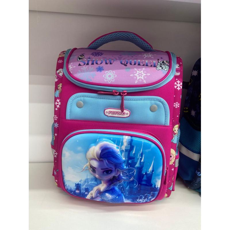 Zaino Scolastico per Bambini Età 4-8 Guscio Duro in PC Borsa a Spalla Doppia con Stampa di Animali Impermeabile Ergonomico Spallacci Curvi