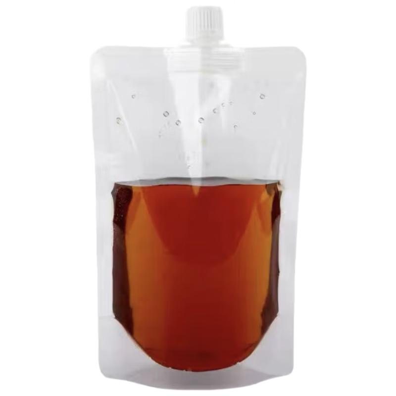 Transparent Self-Standing Spout Pouches
