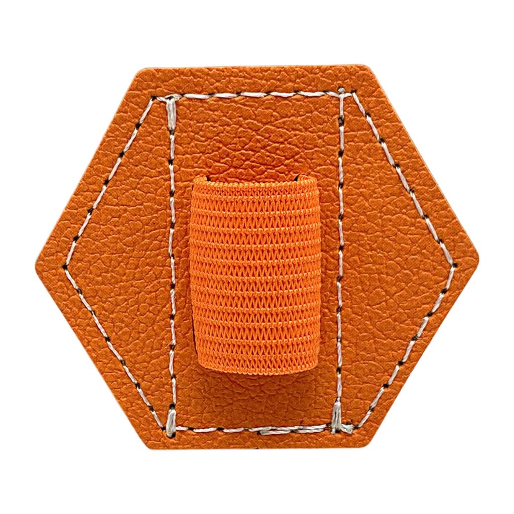 Adhesive Pen Clip Holder Leather Pencil Holder Elastic Pen Holder for Hardcover Notebook Journal Tablet Leather Pen Slot