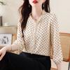 Splicing Lace Chiffon Shirt, Women's Spring Small Shirt, Women's Age Reducing Versatile Top