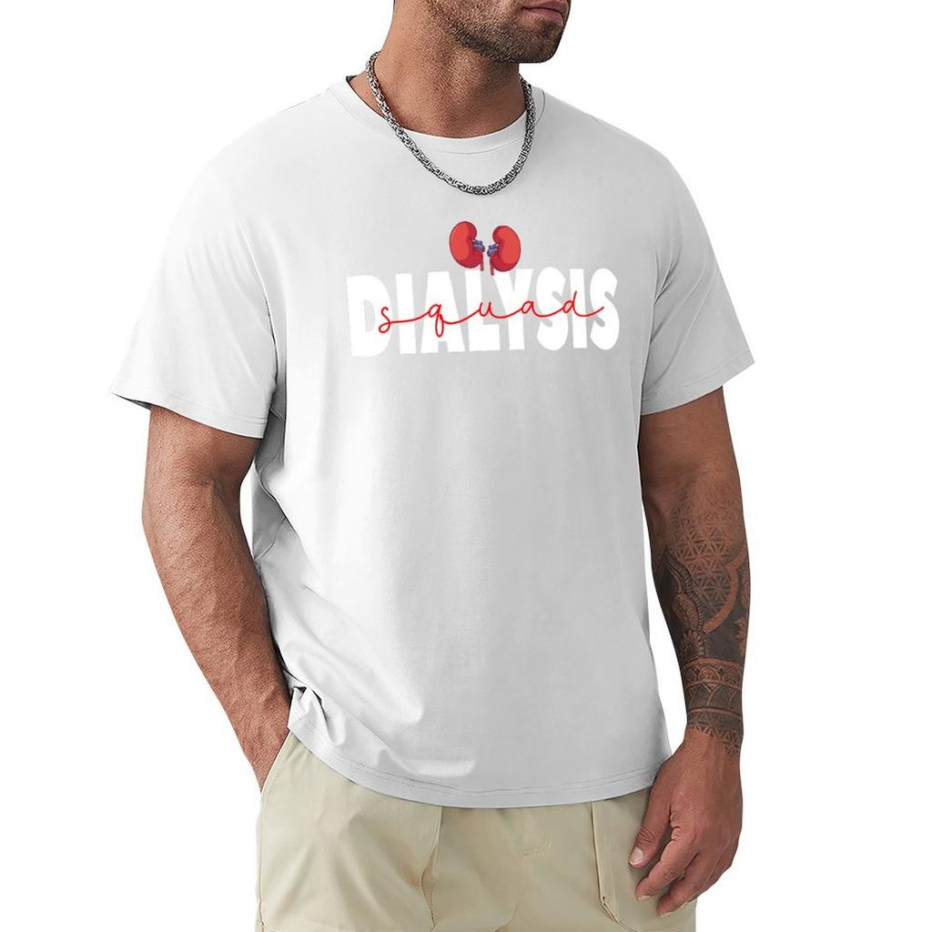 Dialysis Squad Kidney Transplant Patients Nurses TShirt Cool Feeling Summer Tee Shirt