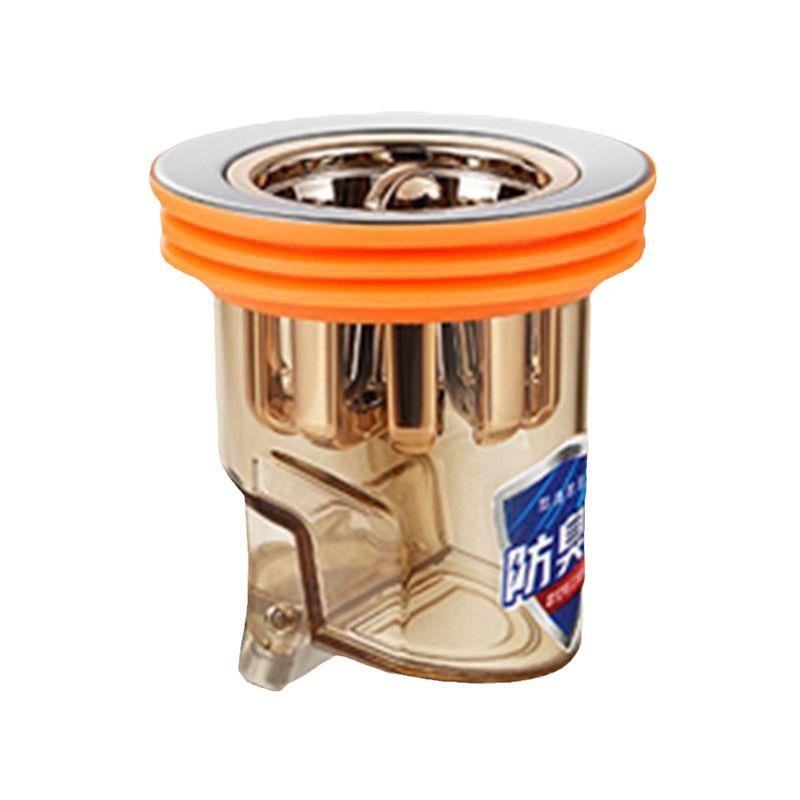 Universal Anti-Odor Floor Drain Core: Anti-Backflow, Anti-Clogging, Insect-Proof, Quick Drainage for Toilets & Bathrooms.