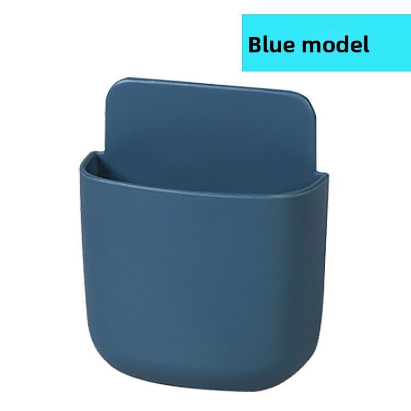 Wall Mount Storage Box for Remote, Phone Charger, and Accessories Modern Simple Design, Multi-Purpose Holder