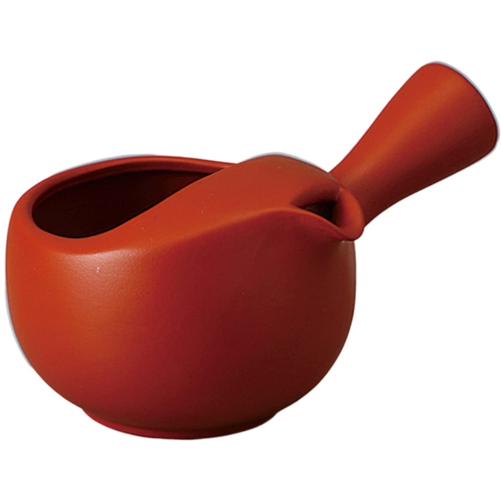 

Ale-net Lidless Teapot, Red Clay (Flat Mesh), Lidless, Water Cooler, Teaware, Teapot, Commercial Use, Hotel, Ryokan, Pot