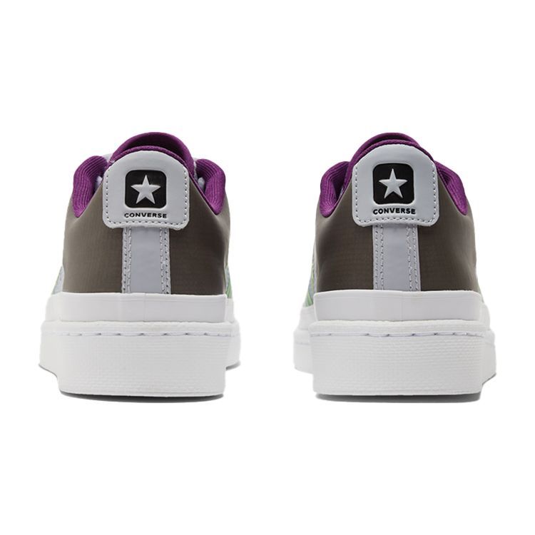 Converse Pro Leather Low Miami Vibez - Gravel Bold Wasabi Unisex Sneakers Grey Black 170758C