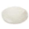 Plush round carpet