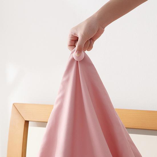 4Pcs/Set Bed Sheet Clips Mushroom Shape Easy to Use Fabric Non-Slip Quilt Holder Bedroom Accessories