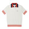 PIGC Women'S Color Block Short Sleeve Knit Ivory (Sw0Dni20661)