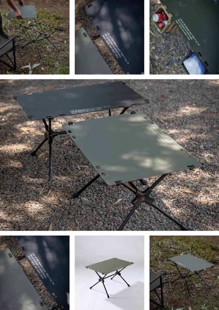 CAMPING MOON Tactical Table Replacement Table One Set of Tabletop, Worktop, 2, T-510-2TG
