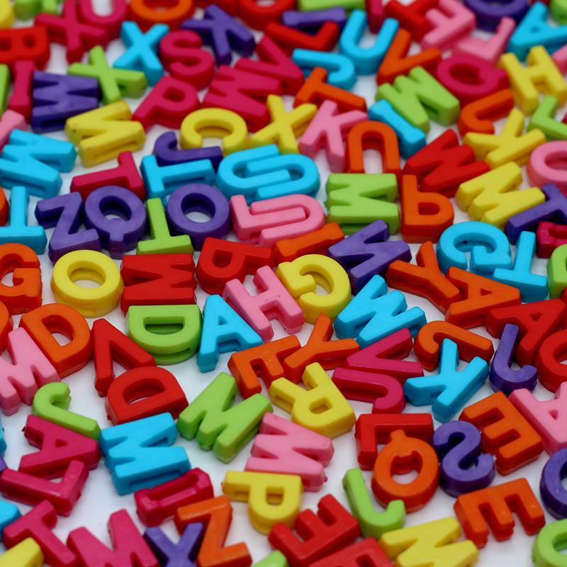 Colorful Acrylic Letter Beads for DIY Bracelets - Early Education Jewelry Accessories