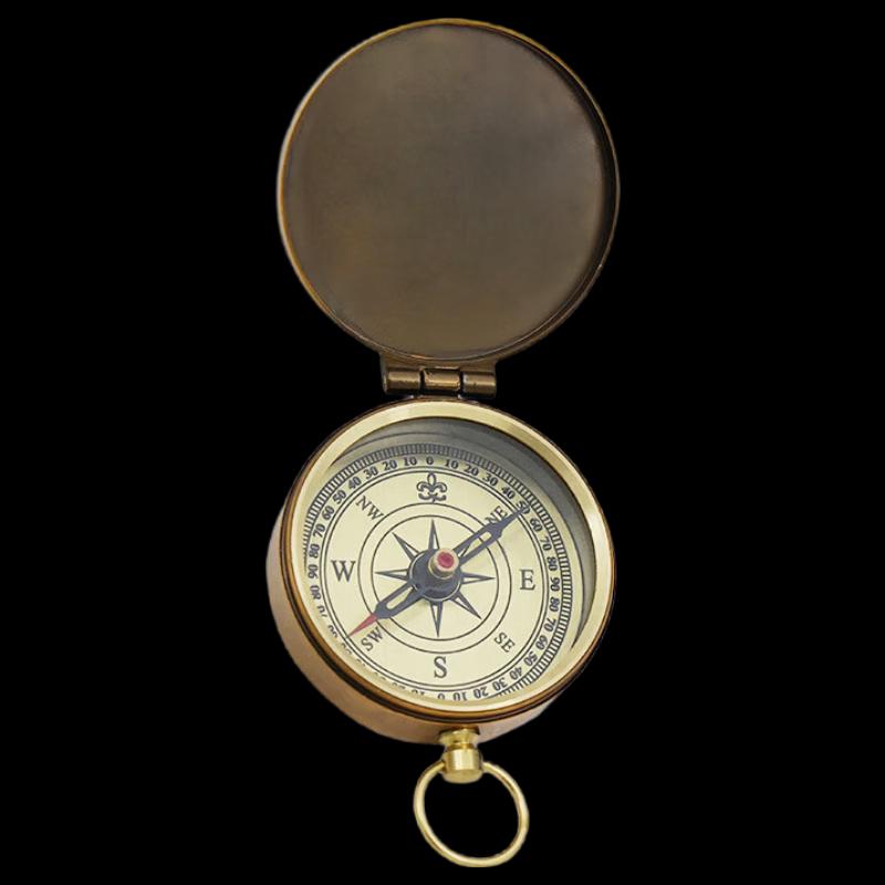 Brangdy Outdoor Flip Pocket Compass Watch